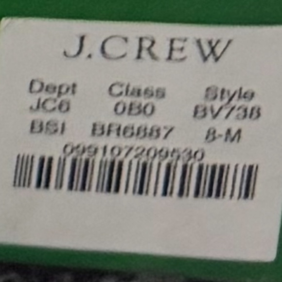 J Crew Square Toe Ankle Boots in Spazzolato Leather in Burnished Sienna. size 8. - Picture 4 of 9